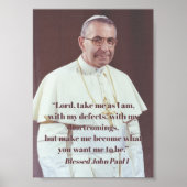 John Paul I Print (Voorkant)