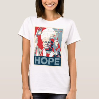 John Paul II Hope Dames T-shirt