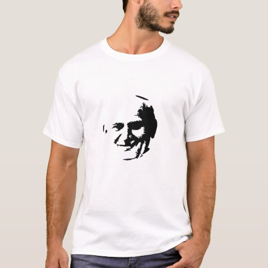 John Paul II White Face T-shirt (Voorkant)