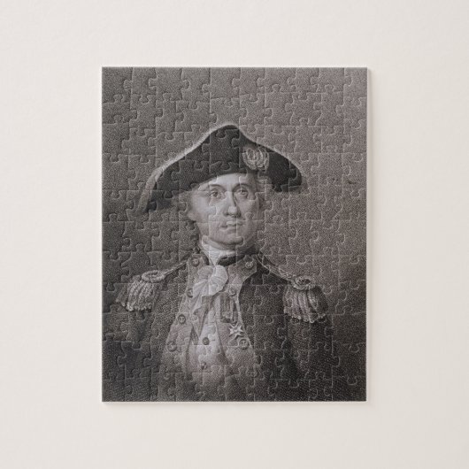 John Paul Jones (1747-92), gegraveerd door James B Legpuzzel (Verticaal)