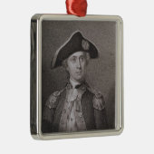 John Paul Jones (1747-92), gegraveerd door James B Metalen Ornament (Rechts)