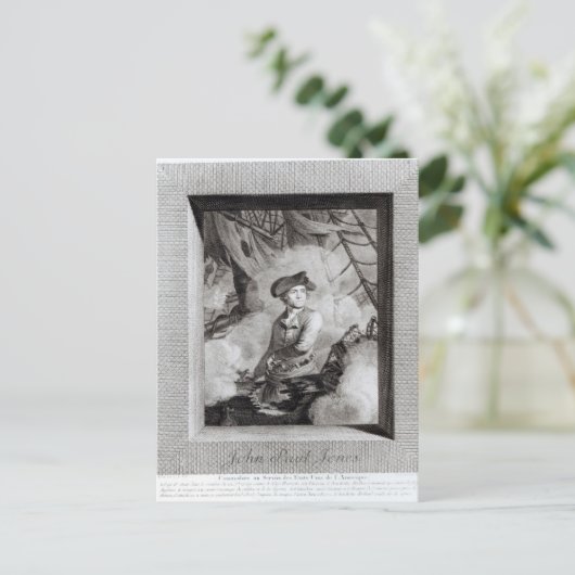 John Paul Jones Briefkaart (Staand voorkant)