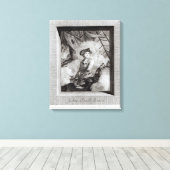 John Paul Jones Canvas Afdruk (Insitu (Houten vloer))