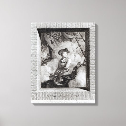 John Paul Jones Canvas Afdruk (Voorkant)