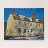 John Paul Jones House. kerstcadeautjes Legpuzzel (Horizontaal)