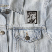 John Paul Jones Vierkante Button 5,1 Cm (In situ)