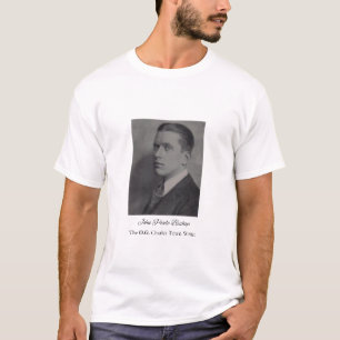 John Peale Bishop de O.G. Charles Town schrijver T-shirt