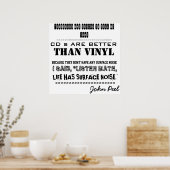 John Peel Quotes Poster! Poster (Keuken)