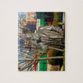 John Pemberton beeld Georgia. Jigzaag Puzzle Legpuzzel (Verticaal)