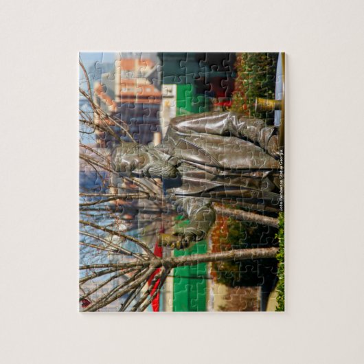 John Pemberton beeld Georgia. Legpuzzel (Verticaal)