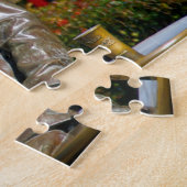 John Pemberton-standbeeld Georgia. Legpuzzel (Zijkant)