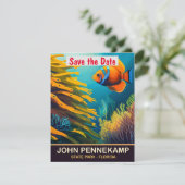 John Pennekamp Reef Koraal Trouw Uitnodiging (Staand voorkant)