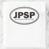 John Pennekamp State Park Ovale Sticker (Tas)
