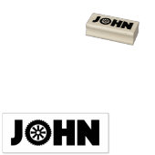 John Petrol Head Rubberstempel (Gestempeld)