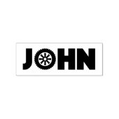 John Petrol Head Rubberstempel (Afrduk)
