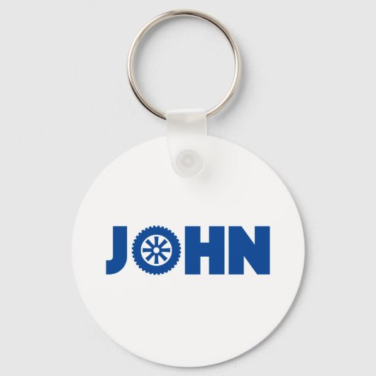 John Petrol Head Sleutelhanger (Voorkant)