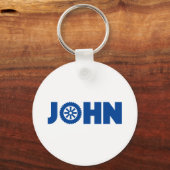 John Petrol Head Sleutelhanger (Voorkant)