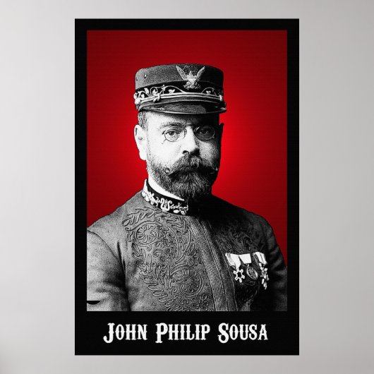 John Philip Sousa 36 x 24 Poster (Voorkant)