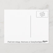 John Philip Sousa Portrait Briefkaart (Achterkant)