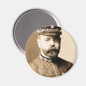 John Philip Sousa Portrait Magneet (Voorkant / Achterkant)