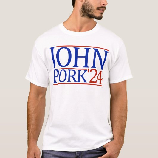 John Pork '24 John Pork T-shirt (Voorkant)