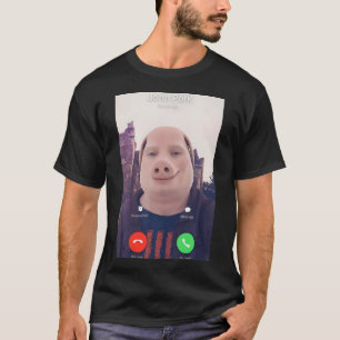 John Pork belt T-shirt