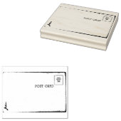 John  Post Kaart Rubber Art Stamp Rubberstempel (Gestempeld)