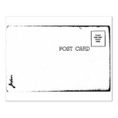 John  Post Kaart Rubber Art Stamp Rubberstempel (Afrduk)