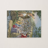 John Preaching in the Wilderness, van een bijbelse Legpuzzel (Horizontaal)
