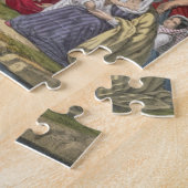John Preaching in the Wilderness, van een bijbelse Legpuzzel (Zijkant)
