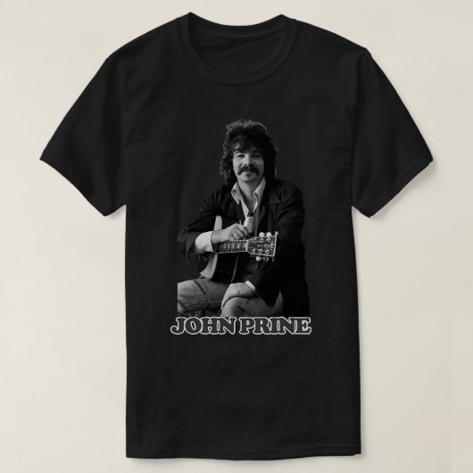John Prine 2 T-shirt (Design voorkant)