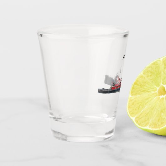 John Purves shot glas (Links)