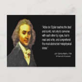 John Q. Adams bezocht de doofschool in Parijs Briefkaart (Voorkant)