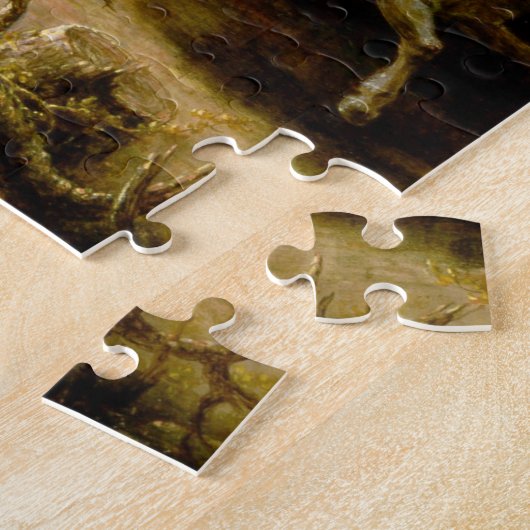 John Quidor Legend of Sleepy Hollow Headless Horse Legpuzzel (Zijkant)