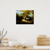 John Quidor The Headless Horseman Navolging Ichabo Poster (Keuken)
