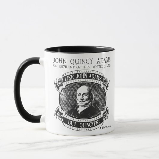 John Quincy Adams 1824 Campaign Mok (Links)