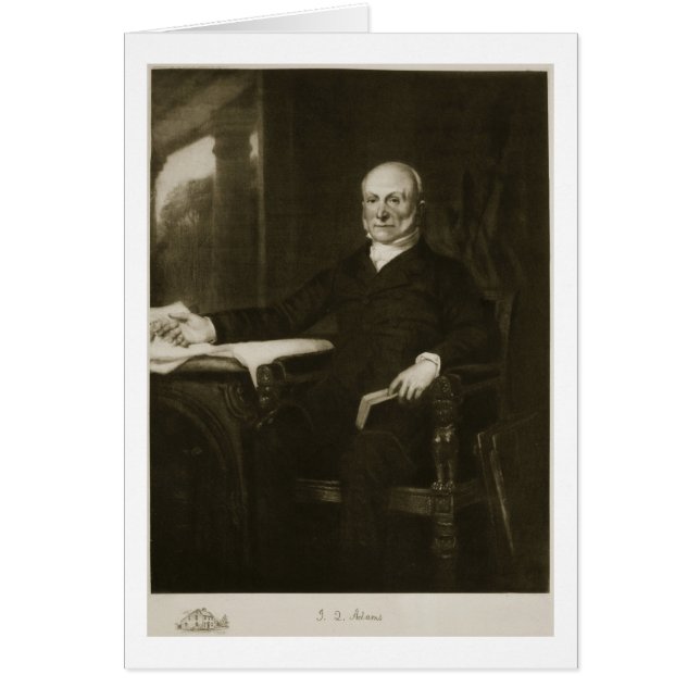 John Quincy Adams, 6e President van de Verenigde S (Voorkant)