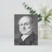 John Quincy Adams Briefkaart (Staand voorkant)
