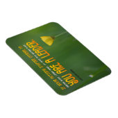 John Quincy Adams Inspirerend Quote Leader Flexi Magneet (Rechterzijde)