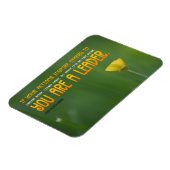 John Quincy Adams Inspirerend Quote Leader Flexi Magneet (Linkerzijde)