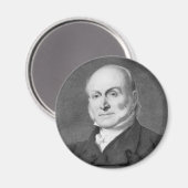 John Quincy Adams Magneet (Voorkant / Achterkant)