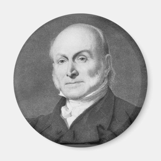 John Quincy Adams Magneet (Voorkant)