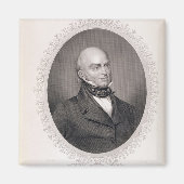 John Quincy Adams Magneet (Voorkant)