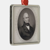 John Quincy Adams Metalen Ornament (Rechts)