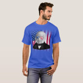 John Quincy Adams Patriotic American 4th of July T-shirt (Voorkant volledig)