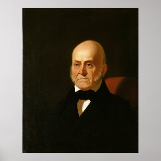 JOHN QUINCY ADAMS Portret van George Caleb Bingham Poster (Voorkant)