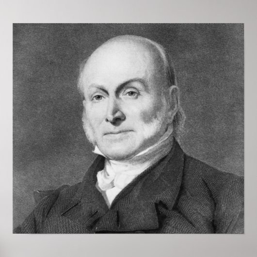 John Quincy Adams Poster (Voorkant)