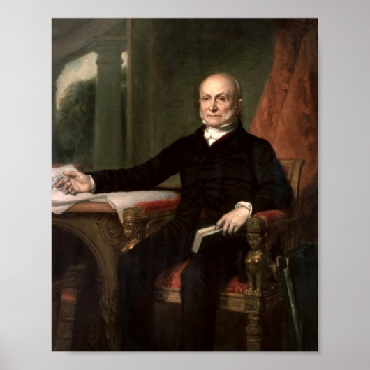 John Quincy Adams Poster (Voorkant)