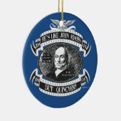 John Quincy Adams Presidentiële campagne Keramisch Ornament (Rechts)