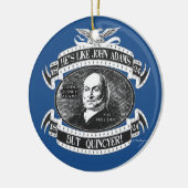 John Quincy Adams Presidentiële campagne Keramisch Ornament (Links)